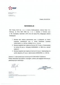 Referencje ENF Zielonagora